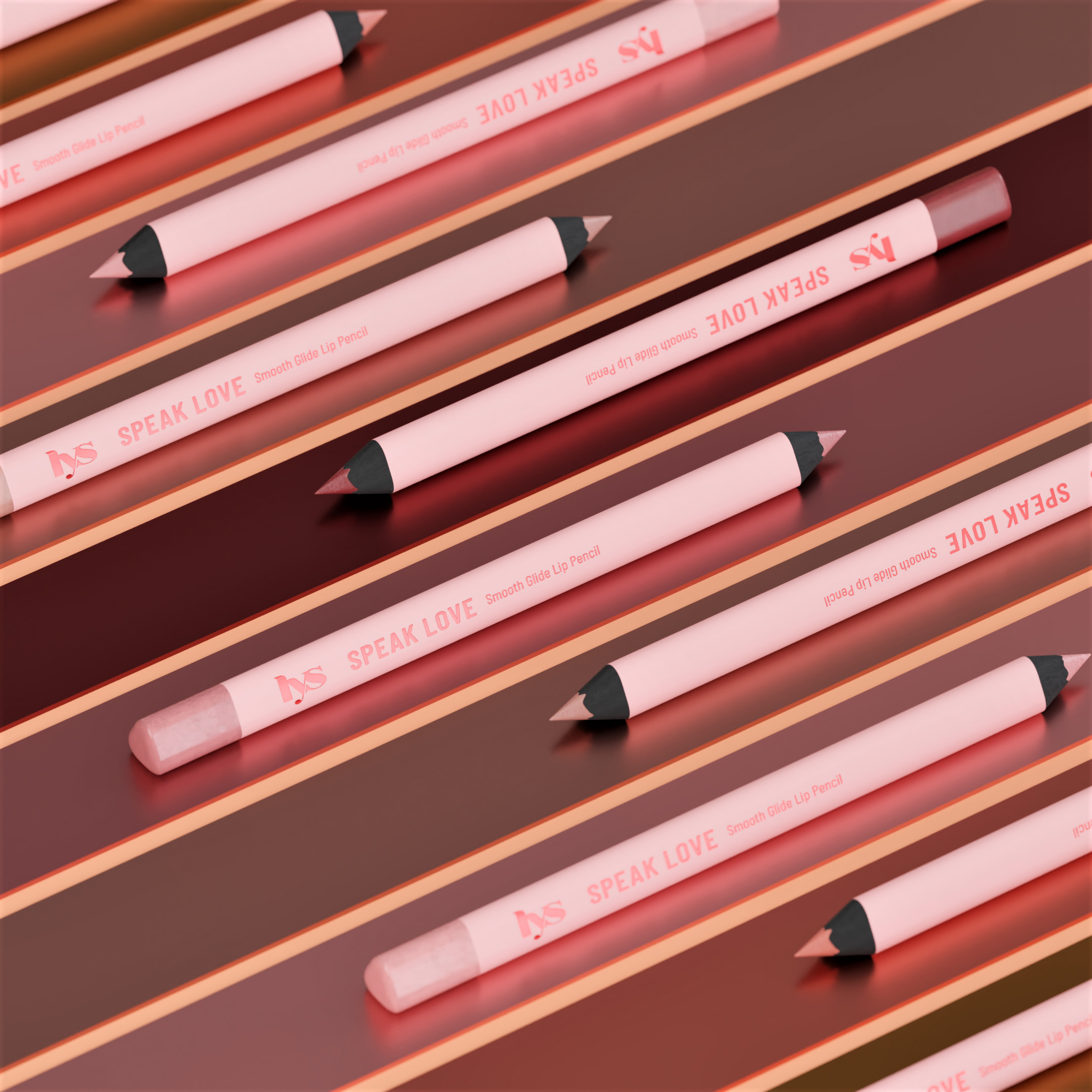 LYS Beauty lipstick x lipliner image 1